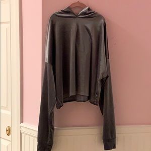 Grayish-blue hoodie size small